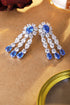 S925 silver cultured cobalt spinel earrings A 11.69ct