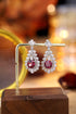 S925 silver natural earrings W 5.57ct