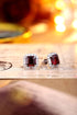 S925 silver natural garnet earrings W 6.22ct