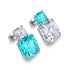 S925 Silver Cultured Paraiba Earrings A