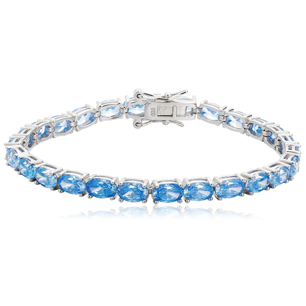 S925 silver zircon bracelet