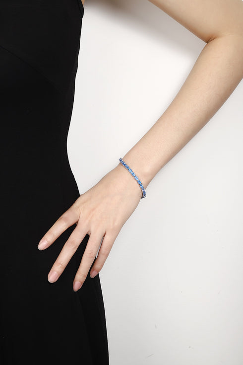 S925 silver zircon bracelet