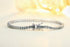 S925 silver colored sapphire bracelet (CH03103-8)