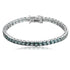 S925 silver cultured colored sapphire bracelet (CH03105-8)