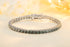 S925 silver cultured colored sapphire bracelet (CH03105-8)