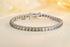 S925 silver cultured colored sapphire bracelet (CH03105-2)