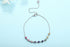 S925 Silver Cultured Colored Sapphire Bracelet A (B20331)