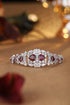 S925 silver natural garnet bracelet W (JL128Y)