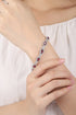 S925 SIlver natural garnet bracelet W (JL081Y)
