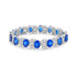 S925 silver cultured cobalt spinel bracelet W (JL193Y)
