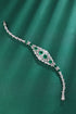 S925 Silver Cultured Emerald Bracelet W (JSEGL128Y)