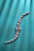 S925 silver cultured ruby bracelet W (JRURL132Y)
