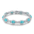 S925 Silver Cultured Paraiba Bracelet A (JL081Y)