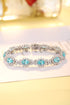 S925 Silver Cultured Paraiba Bracelet A (JL081Y)