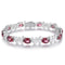 S925 Silver Natural Garnet Bracelet A (JL107Y)