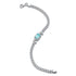 S925 silver cultured Paraiba bracelet W (JL2053Y)