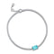 S925 sterling silver cultured Paraiba bracelet W (JL0826J)