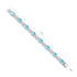 S925 sterling silver cultured Paraiba bracelet W (JL109Y)