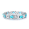 S925 silver cultured Paraiba bracelet W (JL107Y)