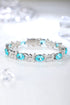S925 silver cultured Paraiba bracelet W (JL107Y)