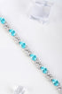 S925 silver cultured Paraiba bracelet W (JL107Y)