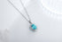 PT950 Cultured Diamond Cultured Paraba Pendant ((Excluding chain) (POSN586 Platinum)