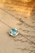 PT950 Cultured Diamond Cultured Paraiba Necklace (PRURN037 Platinum)