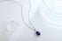 PT950 Cultivation Diamond Cultivation Blue Treasure Pendant (without chan) (POSN586 Platinum)