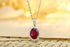 PT950 Cultivated Diamond Cultivated Rubberstone Pendant (Chain not included) (JRURN088 Platinum)