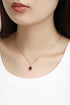 PT950 Cultivated Diamond Cultivated Rubberstone Pendant (Chain not included) (JRURN088 Platinum)