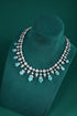 S925 silverr-bred Paraiba luxury Large Set Chain (JN123Y)