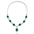 S925 Silver Green Nano Necklace (JN2160Y)