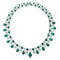 S925 Silver-Green Nano Necklace A (JSEGN2148Y)