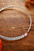 S925 Silver imitation pink Diamond Necklace W (JN535Y)