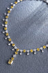 S925 Silver Yellow Imitation Diamond Radine Luxory Large Set Chain A (NRSY09027)