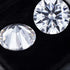 Two diamonds on a black background