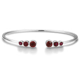 S925 silver cultured colroed bracelet A (B20375)